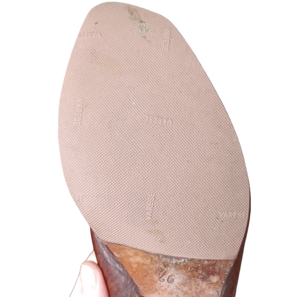 Cydwoq Vintage Asymmetrical Unique Leather Handmade Fairycore Witchcore 36 FLAW - Picture 10 of 16